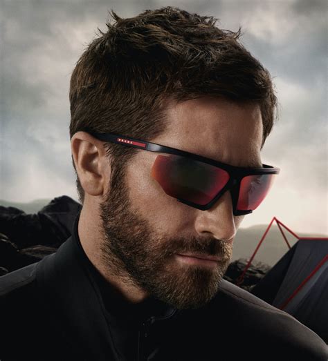 prada line rossa sunglasses|jake gyllenhaal Prada sunglasses.